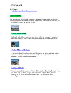 LANDINGPAGE GLOSARIO: GLOSARIO: http://www.travelbymexico