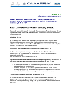 G01532015 - C & E Agentes Aduanales