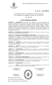 L   E   Y    ...  Poder Legislativo Corrientes