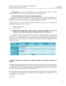 Anexo II Requisitos - Coordinación de Estudios Incorporados