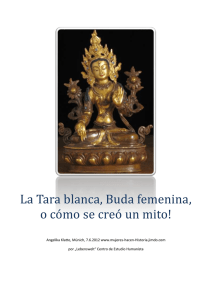 La Tara blanca, Buda femenina, o cómo se creó un mito!