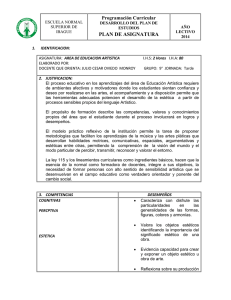 plan de asignatura grado 9 - ENSI Escuela Normal Superior de Ibagué