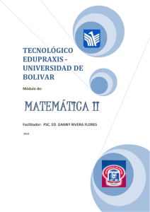 TECNOLÓGICO EDUPRAXIS -UNIVERSIDAD DE BOLIVAR
