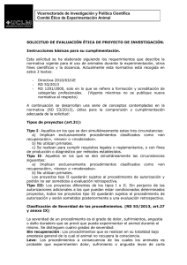 solicitud de evaluación ética de - Universidad de Castilla