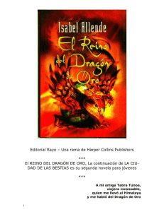 Allende, Isabel - El Reino Del Dragon De Oro