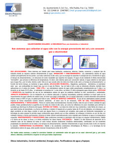información técnica solares 2015
