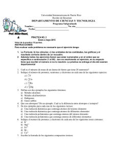 Ecuaciones ionicas netas - Universidad Interamericana de Puerto