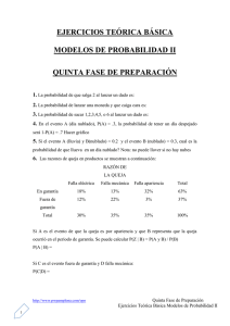 Ejercicios Teórica Básica Modelos de probabilidad II