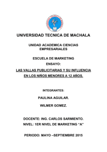 ensayo expresionn oral - Universidad Técnica de Machala