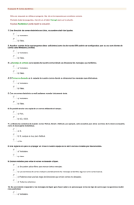 Evaluación 5: Correo electrónico