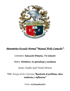 -Benemérita Escuela Normal “Manuel Ávila Camacho”- Emilio Axel Varela Herrera