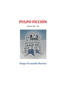 PULPO FICCIÓN  Diego Fernando Marino