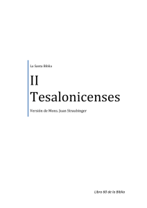 60 - II Tesalonicenses
