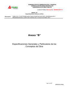ANEXO B Especs y alcances Obra Civil Acom