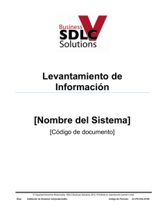 Registro de inventario - SDLC BUSINESS SOLUTION