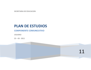 PLAN DE ESTUDIOS - IE Marco Fidel Suarez