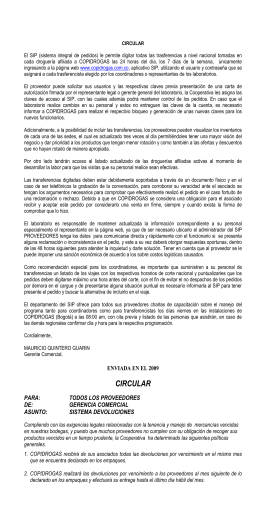 El Reto - Copidrogas El Reto - Copidrogas