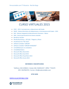 CURSO VIRTUALES 2015 I Perucontable.com Tributaria - Red de blogs