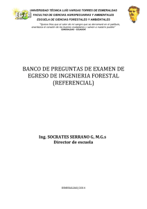 Ing. SOCRATES SERRANO G, MGs Director de escuela