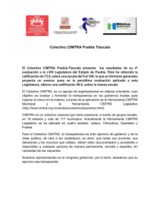 2013 May Boletin de prensa evaluación Congreso Puebla