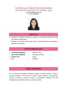 datos personales - Anuncio-Perú