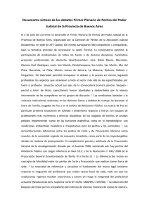 Documento Síntesis - Asociación Judicial Bonaerense