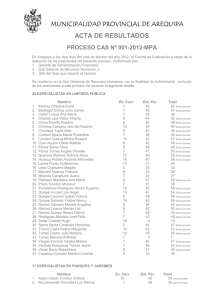 resultados001 - Municipalidad Provincial de Arequipa