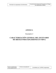 Anexo 2 caracterizacion E2 Lenguazaque, Explosión en minas
