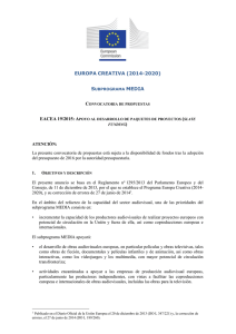 call for proposals * dg eac n° 87/2004