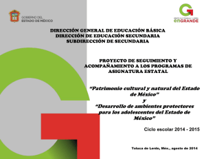 Proyecto de Seguimiento Asignatura Estatal