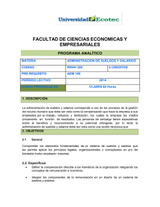 FACULTAD DE CIENCIAS ECONOMICAS