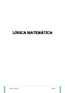 Lógica Matemática Por César W. Jiménez Graña Procedimientos