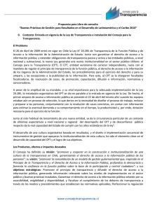 Caso Consejo Transparencia Chile - CPLT
