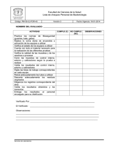 PM-IS-8.2-FOR-43 Lista de chequeo del personal bacteriología