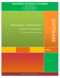 SOFTWARE  2015 PhysicsSensor –Mobile Edition-