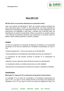 Nikon MCT 225 - Metrología Sariki