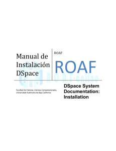 Manual de Instalación DSpace