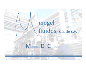 MANUAL - Mogel Fluidos, SA de CV