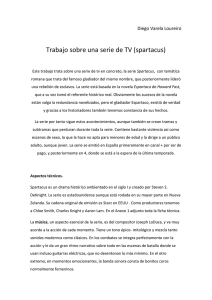 Diego Varela Loureiro Trabajo sobre una serie de TV (spartacus