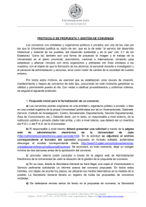 Protocolo - Universidad de Jaén