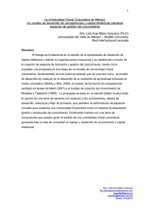 La Universidad Virtual Corporativa en México