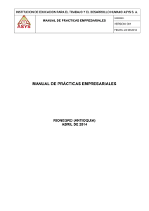 manual de practicas empresariales