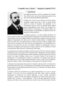 Leopoldo Alas „Clarín“ -   Regenta (Capítulo XXV)