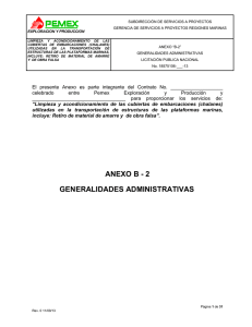 Anexo B-2 - PEMEX Exploración y Producción PEP