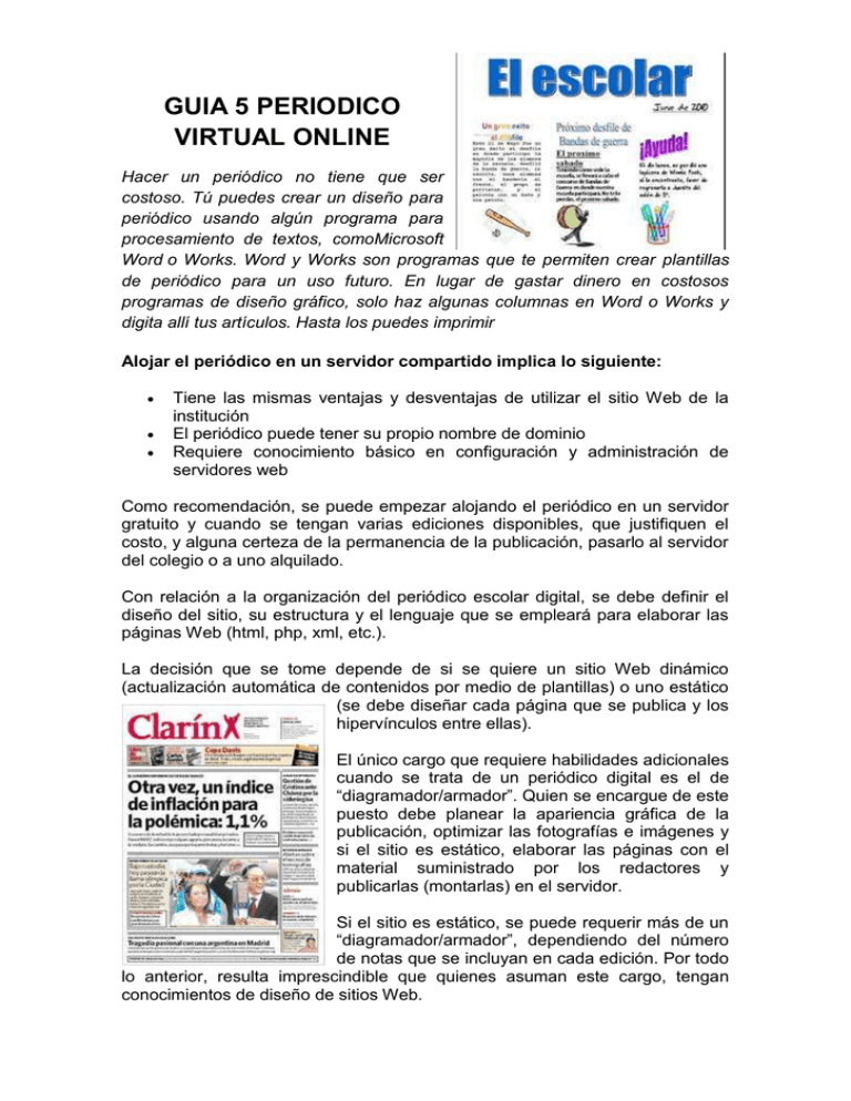 Guia Periodico Virtual Online