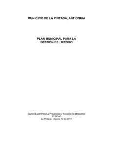 PMGR La Pintada - Centro de documentación e información