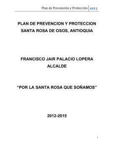 Plan de Prevención y Protección