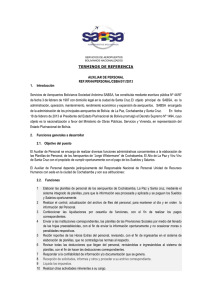 SERVICIOS DE AEROPUERTOS BOLIVIANOS NACIONALIZADOS