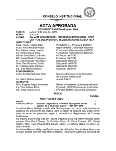 ACTA APROBADA CONSEJO INSTITUCIONAL