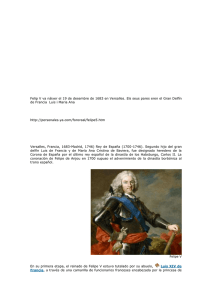 Felip V va nàixer el 19 de desembre de 1683 en Versalles. Els seus